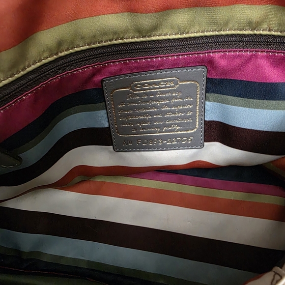 COACH | Legacy Garcia Grey Leather Shoulder Bag - Picture 8 of 13